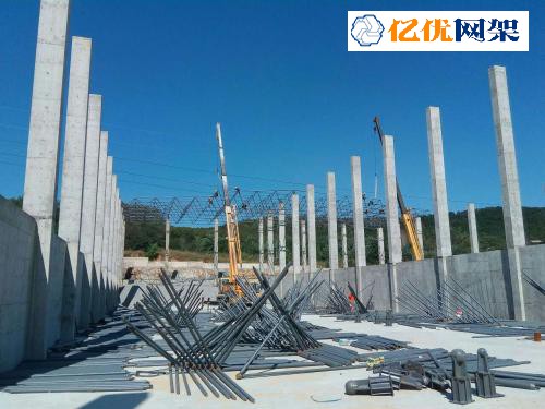 大兴料棚网架设计
