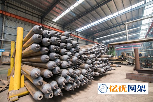 大兴网架抛丸车间